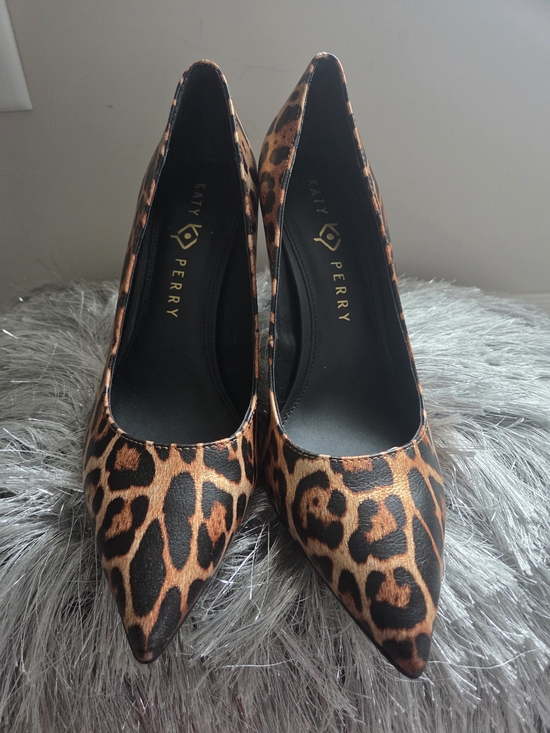 Katy Perry Collections Shoes - Katy Perry Collections Leopard Print Pointed Toe Pumps - Brown/Black